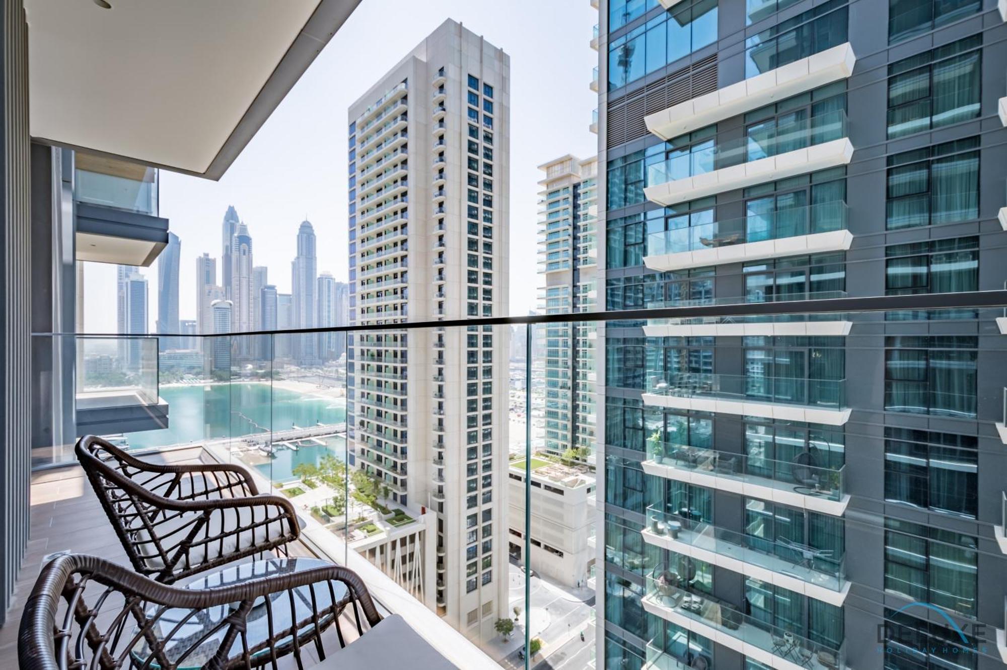 Luxurious 1br At Isle Tower 1 Emaar Beachfront, Marina By Deluxe Homes Dubai
