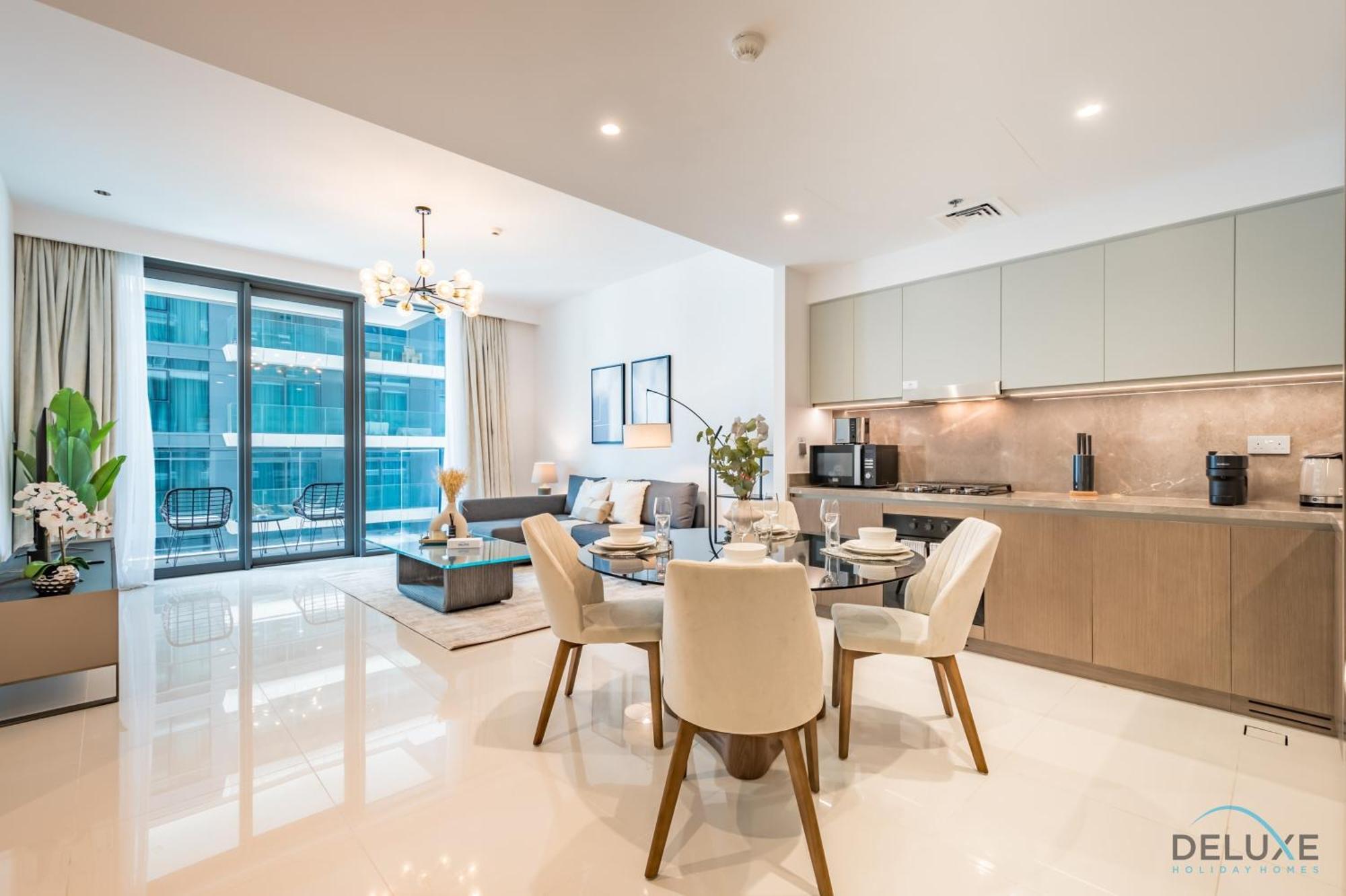 Luxurious 1br At Isle Tower 1 Emaar Beachfront, Marina By Deluxe Homes * Dubai