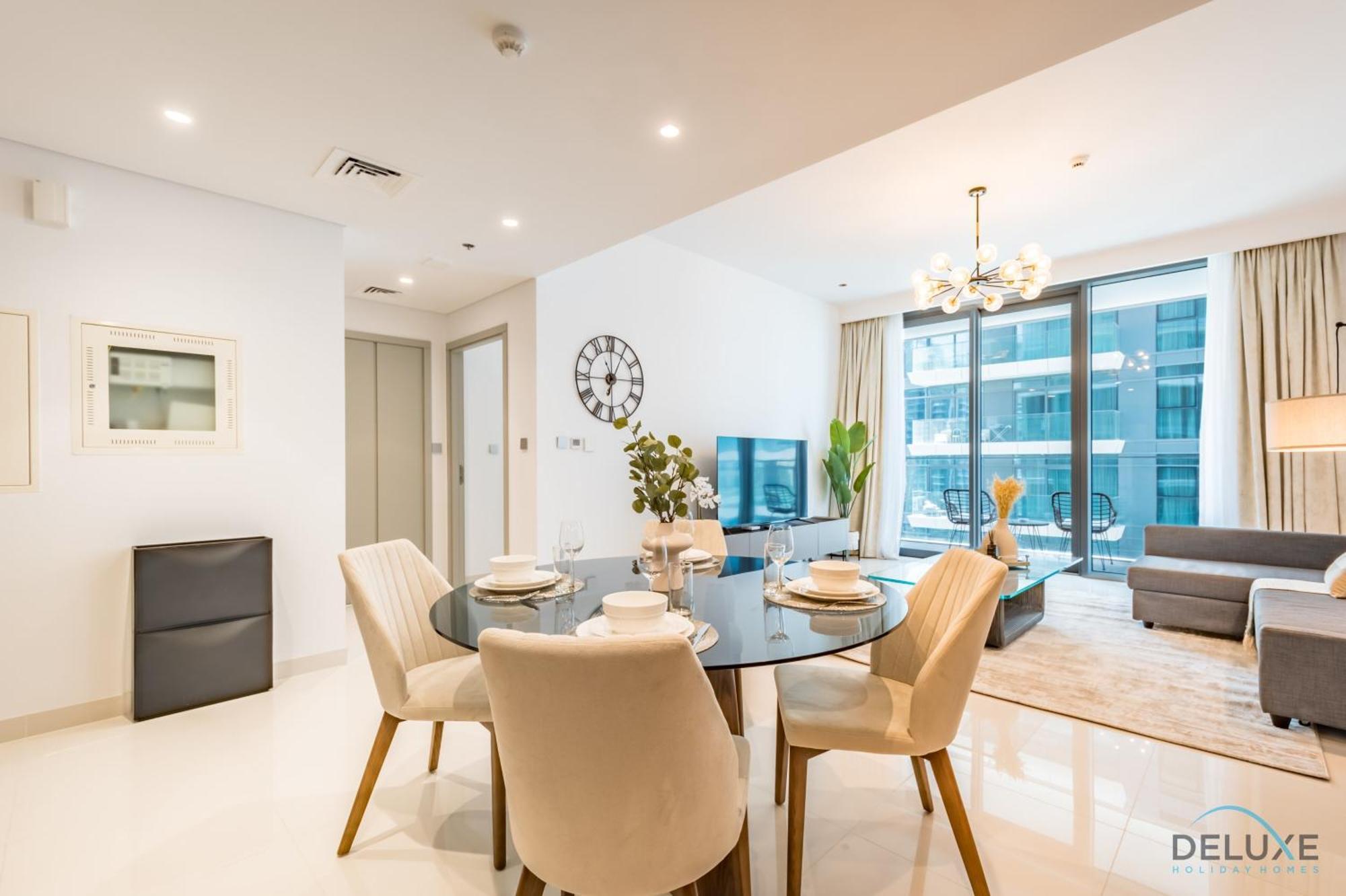Apartment Luxurious 1br At Isle Tower 1 Emaar Beachfront, Marina By Deluxe Homes